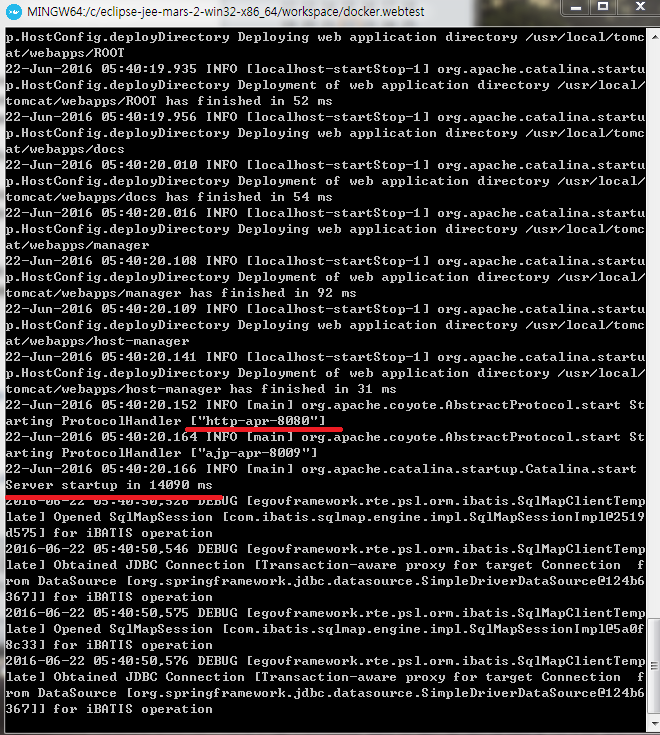 Docker 이미지 실행