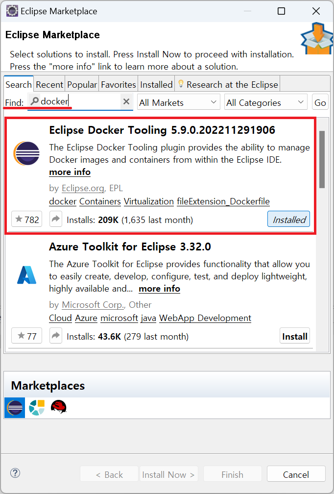 Docker Tooling 설치