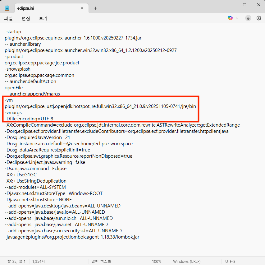 eclipse.ini-java-encoding