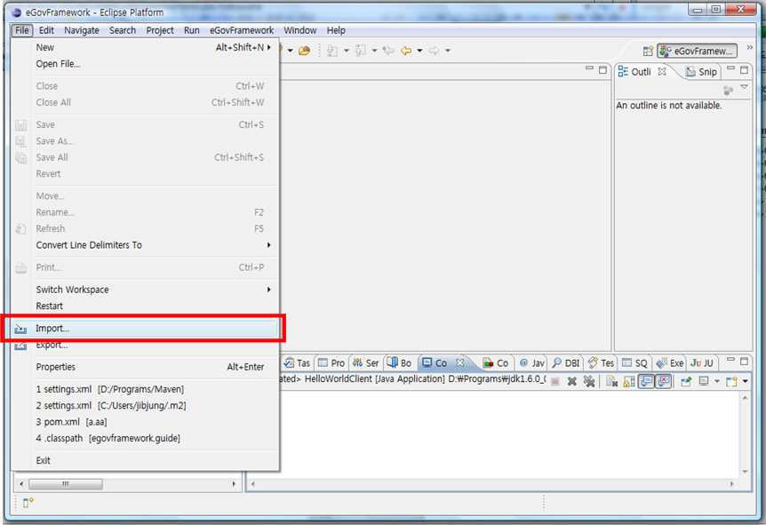 프로젝트 생성1
