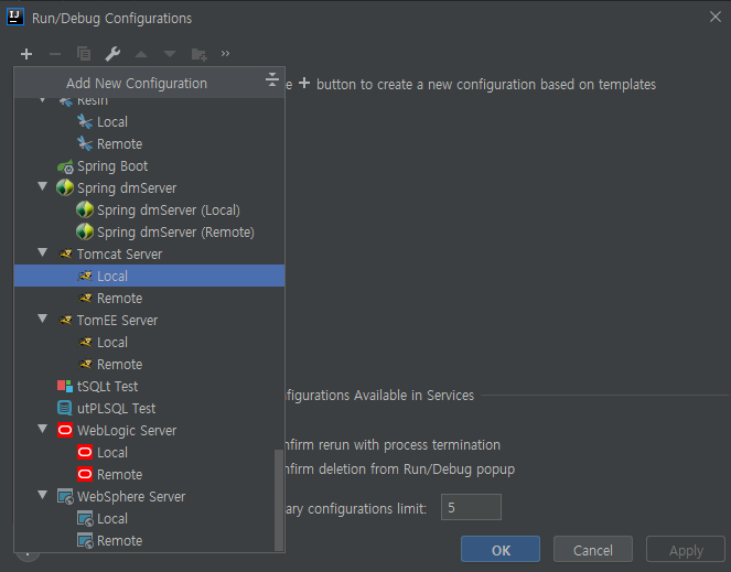 server_run_debug_configuration_list.png