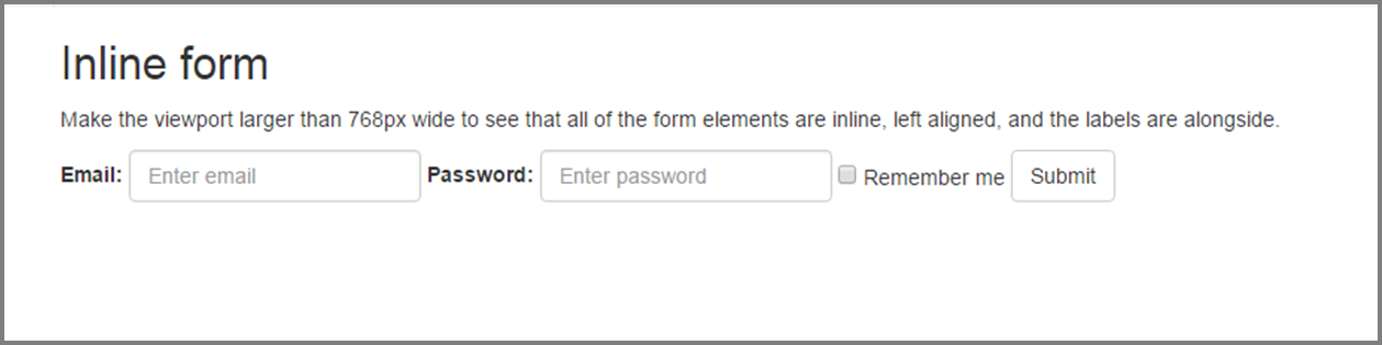 css form